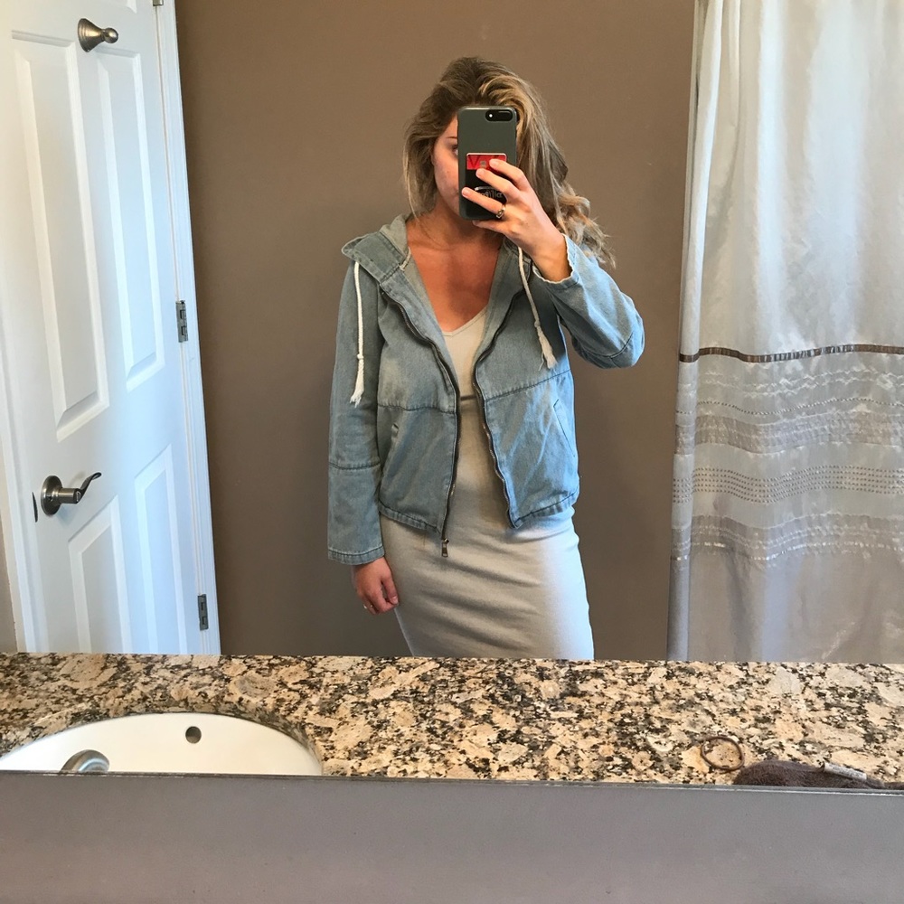 Zip up Jean jacket